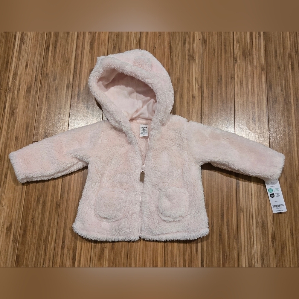 NWT Carters Cozy Pink Jacket